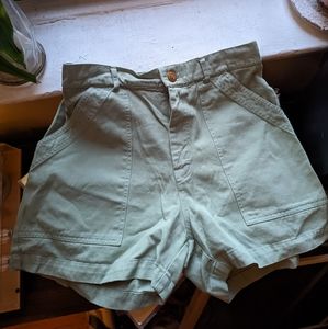 Big Bud Press work shorts sage green